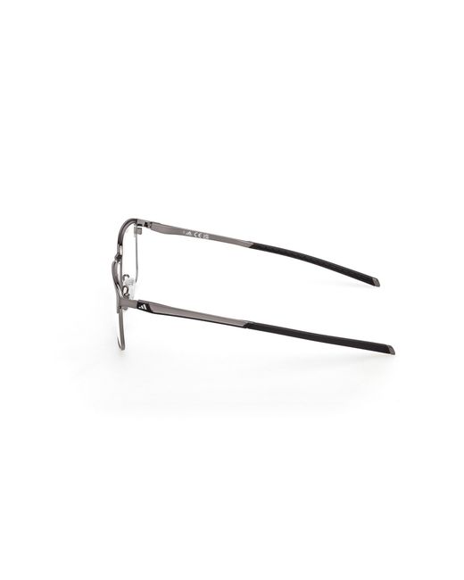 Adidas Originals Black Sp5095 009 Optical Frames Metal Squared Normal for men