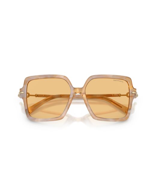 Tiffany & Co Black Tf4260U 8451/7 Sunglasses Acetate Squared Normal