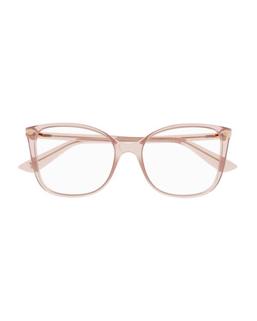 Gucci Black Gg0026O 013 Optical Frames Transparent Cat Eye
