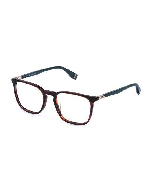 Police Black Vplr59 Playmaker 2 710 Optical Frames Acetate Squared for men
