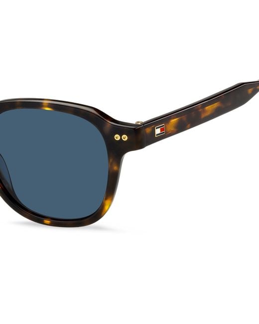 Tommy Hilfiger Black Th 2185/S 086/Ku Sunglasses Acetate Squared Normal for men
