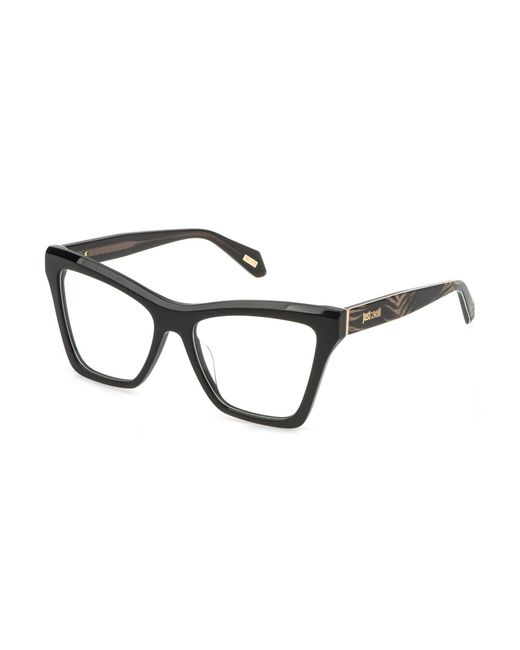 Just Cavalli Black Vjc182V 700Y Optical Frames Acetate Butterfly