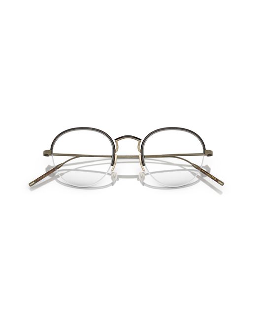 Oliver Peoples Black Ov1290T Tk-6 5284 Optical Frames Titanium Transparent Round Normal