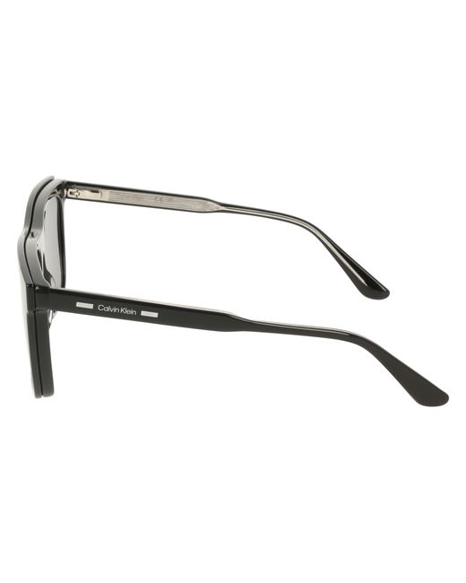 Calvin Klein Black Ck25530Mag-Set 001 Optical Frames Acetate Squared Normal for men