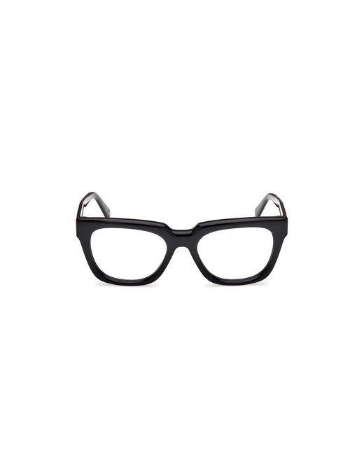 Guess Black Gu50238 001 Optical Frames Acetate Squared Normal for men