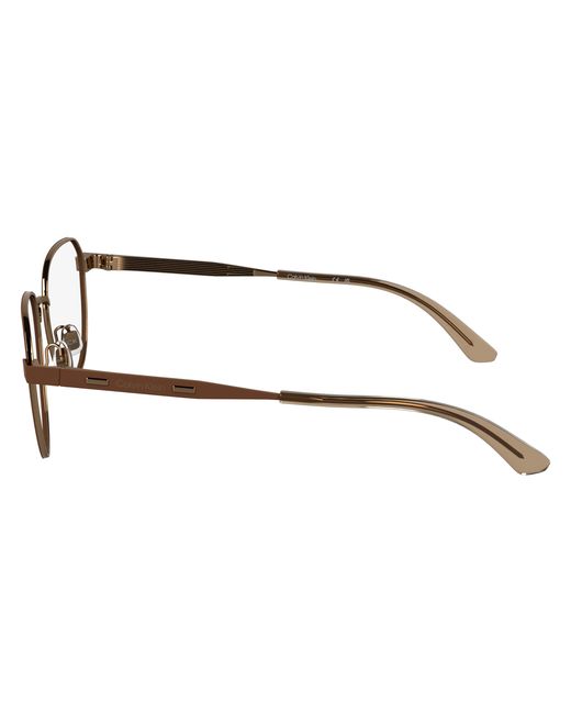 Calvin Klein Black Ck25107 601 Optical Frames Metal Squared Normal