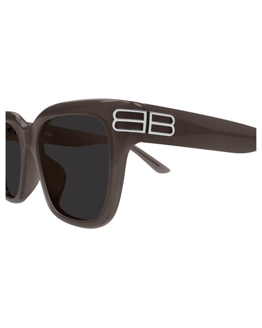 Balenciaga Black Bb0433Sk 004 Sunglasses Acetate Squared