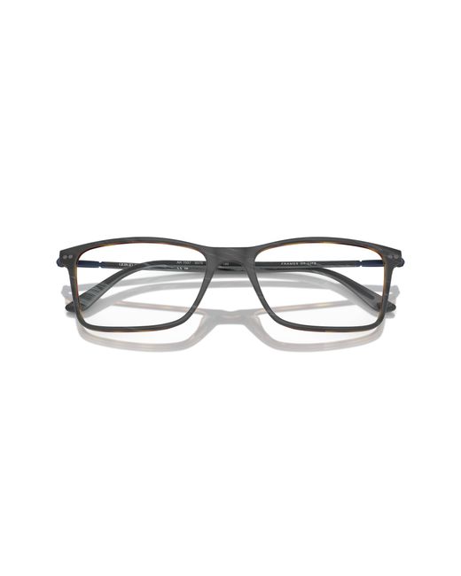 Giorgio Armani Black Ar7037 5570 Optical Frames Acetate Squared Normal for men