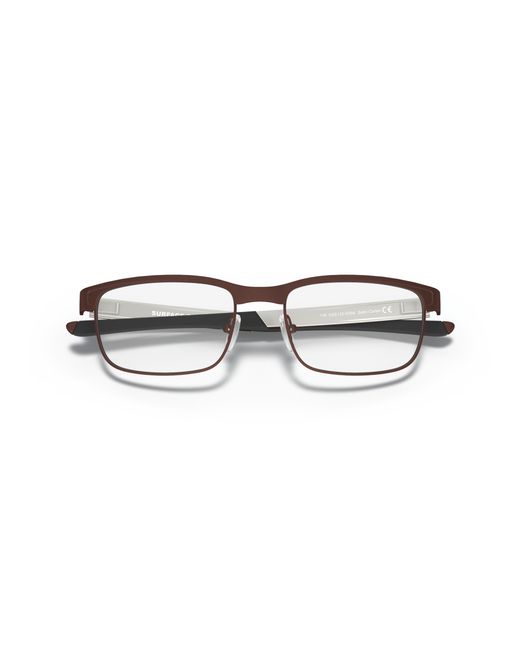 Oakley Black Ox5132 Surface Plate 513205 Optical Frames Titanium Squared Normal for men