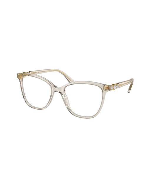 Swarovski Black Sk2020 3003 Optical Frames Acetate Squared Normal
