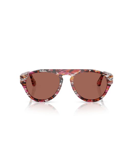 Persol Black Po3370S 1220H2 Sunglasses Acetate Pilot Normal