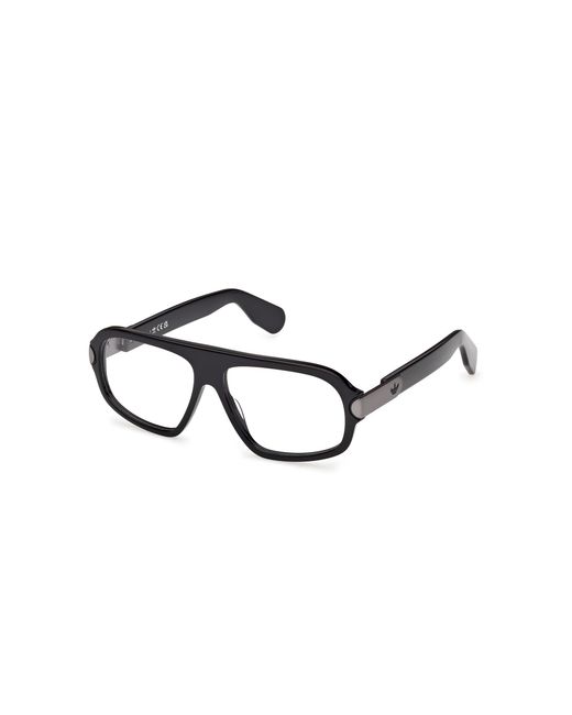 Adidas Black Or5123 001 Optical Frames Acetate Squared Normal
