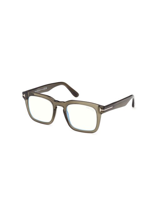 Tom Ford Black Ft6025-B 096 Optical Frames Acetate Squared Normal for men