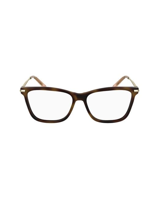 Longchamp Black Lo2772 230 Optical Frames Acetate Squared Normal