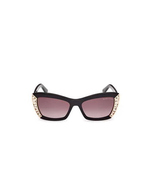 Guess Black Gm00041 01F Sunglasses Acetate Squared Normal