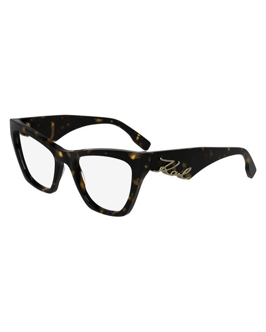 Karl Lagerfeld Black Kl6171 242 Optical Frames Acetate Cat Eye Normal