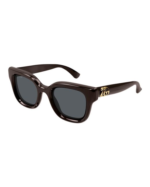 Gucci Black Gg1828S 004 Sunglasses Injected Round