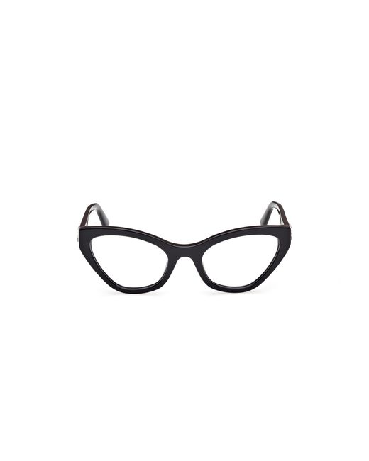 Guess Black Gm50038 001 Optical Frames Acetate Cat Eye Normal