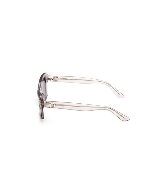 Guess Black Gu00195 20W Sunglasses Injected Squared Normal