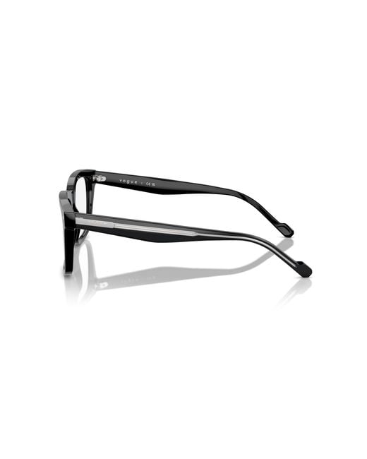 Vogue Eyewear Black Vo5572 W44 Optical Frames Acetate Pillow Normal for men