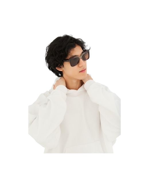 Retrosuperfuture Black Drw Senta Side Fade Sunglasses Acetate Squared Normal