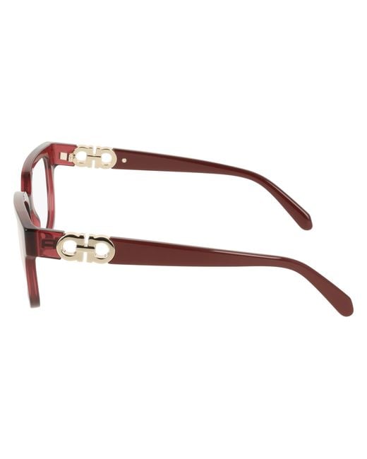 Ferragamo Black Sf3056 655 Optical Frames Acetate Squared Normal