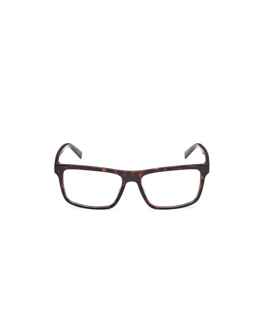 Timberland Black Tb50076 052 Optical Frames Injected Squared Normal for men