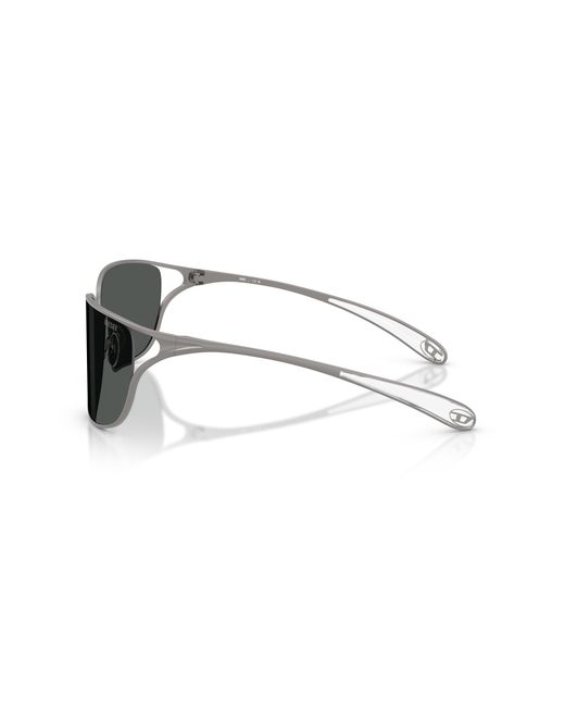 DIESEL Black Dl1019 100987 Sunglasses Metal Pillow Normal