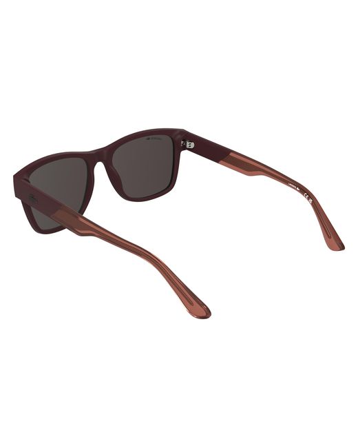 Lacoste Black L6084S 601 Sunglasses Bio-Injected Squared Normal for men