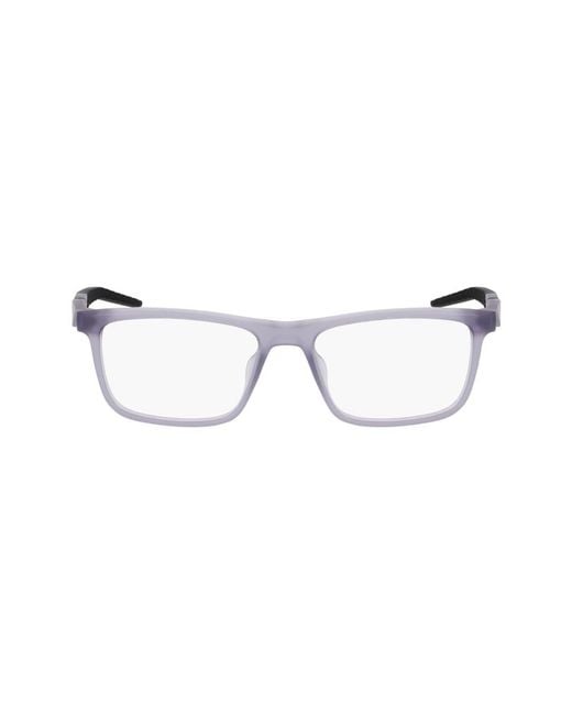Nike Black 7057 030 Optical Frames Bio-Inject Squared Normal Photochromatic for men