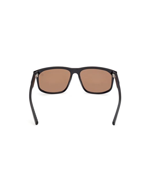 Timberland Black Tb00036-H 01H Sunglasses Injected Squared Polarized for men