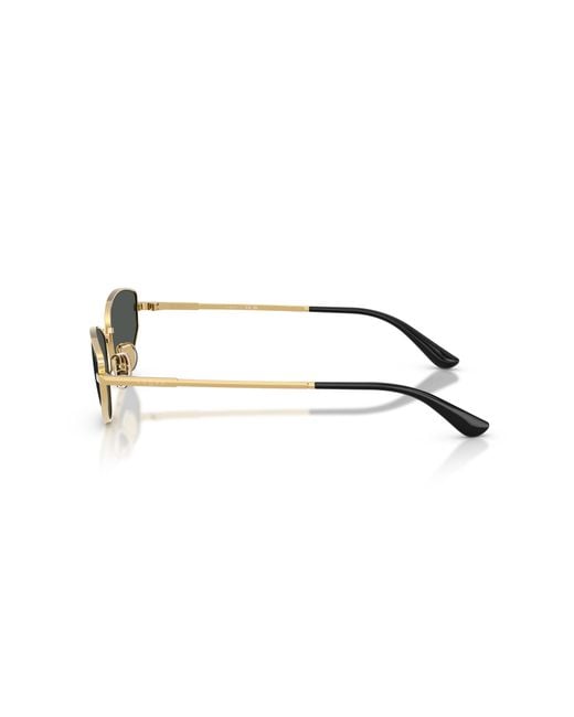 Vogue Eyewear Black Vo4339S 280/87 Sunglasses Metal Cat Eye Normal