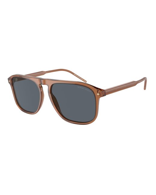 Giorgio Armani Black Ar8212 5932R5 Sunglasses Acetate Squared Normal for men
