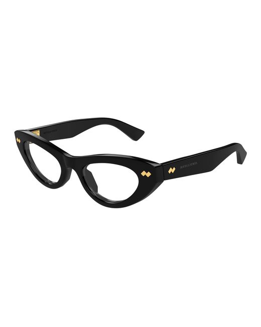 Bottega Veneta Black Bv1354O 001 Optical Frames Acetate Transparent Cat Eye