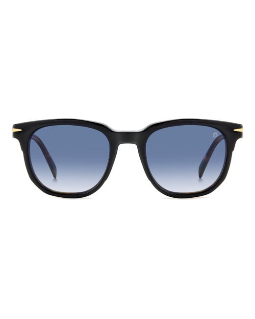 David Beckham Black Db 7120/Cs Wr7/Z7 Sunglasses Acetate Squared Polarized Shaded for men