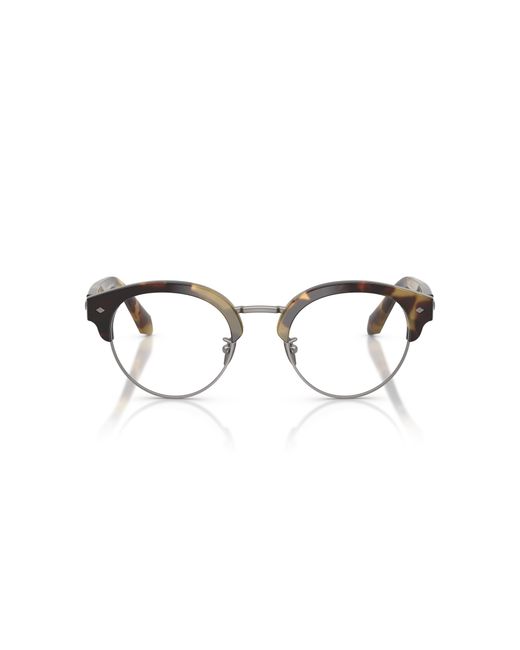 Giorgio Armani Black Ar7283 6301 Optical Frames Acetate Pantos Normal for men