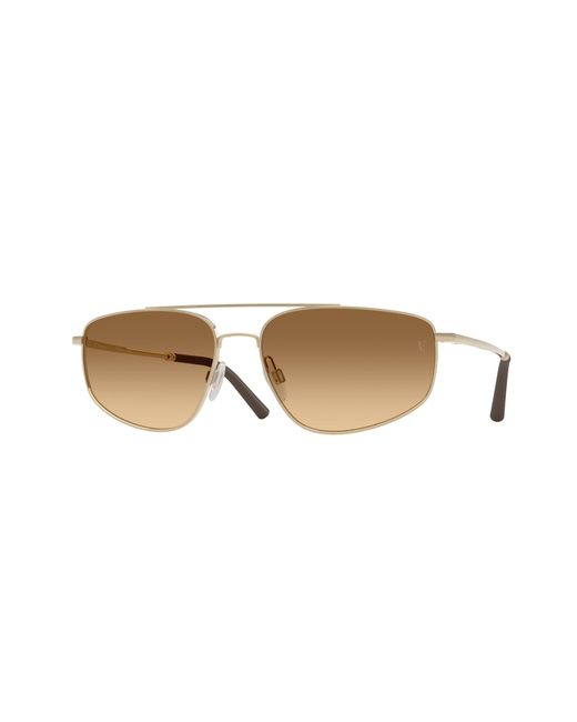 Oliver Peoples Black Ov1361S R-14 524513 Sunglasses Metal Pilot Photochromic