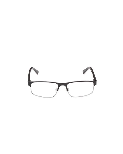 Timberland Black Tb50092 002 Optical Frames Squared Normal for men