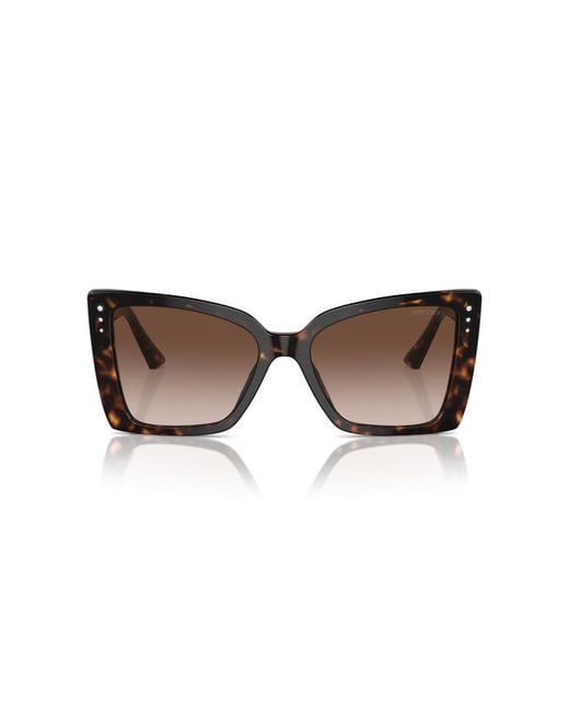 Jimmy Choo Black Jc5001B 500213 Sunglasses Acetate Butterfly Normal Shaded