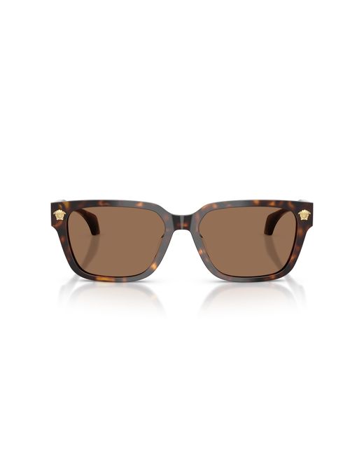 Versace Black Ve4513D 108/73 Sunglasses Acetate Squared Normal for men