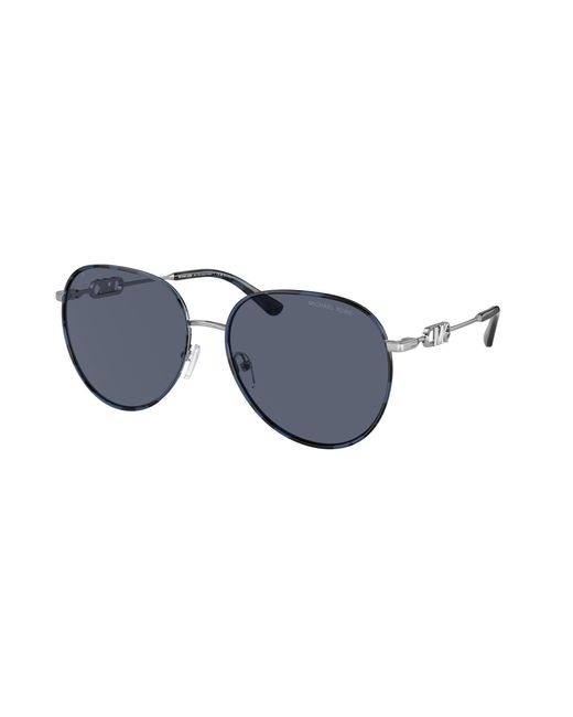 Michael Kors Black Mk1128J Empire 10158S Sunglasses Metal Pilot Normal