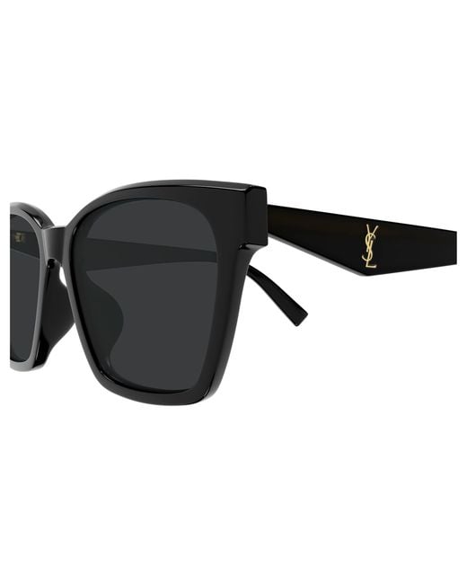 Saint Laurent Black Sl M171/F 001 Sunglasses Acetate Squared