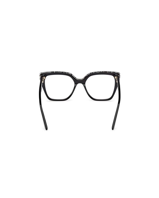 Guess Black Gm50042 089 Optical Frames Acetate Squared Normal