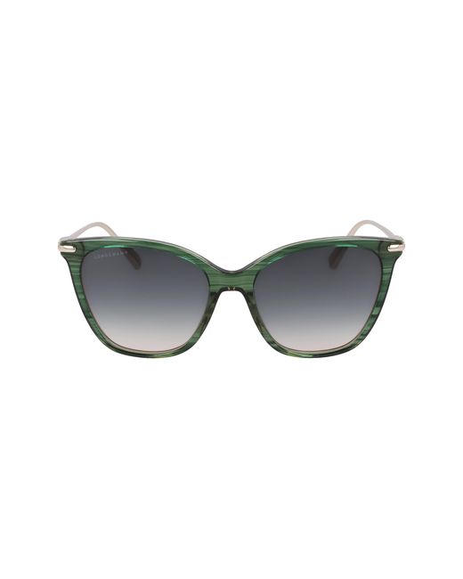 Longchamp Black Lo757S 308 Sunglasses Acetate Squared Normal Normal