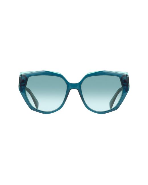 Liu Jo Black Lj828S 309 Sunglasses Acetate Petrolium Geometrica Normal