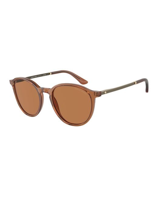 Giorgio Armani Black Ar8196 604673 Sunglasses Acetate Pantos Normal for men