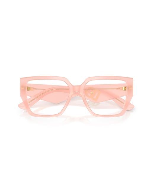 Dolce & Gabbana Black Dg3373 3384 Optical Frames Acetate Transparent Squared Normal
