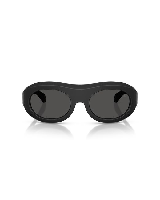 Moncler Black Me8015U Ramillon 500687 Sunglasses Injected Round Normal