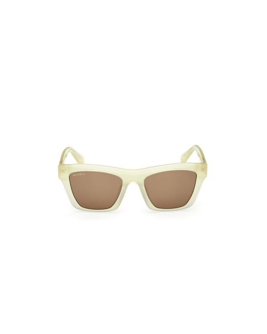 MAX&Co. Black Mo0145 39J Sunglasses Acetate Roviex Squared Normal