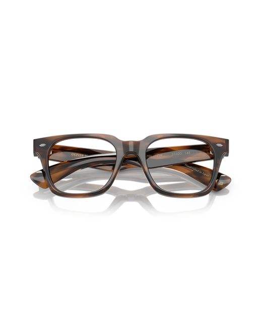 Oliver Peoples Black Ov5570U Alfrey 1794 Optical Frames Acetate Transparent Squared Normal for men